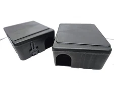 2 Pack Rat And Mouse Bait Station Box Locking w/ Key JT Eaton Jawz Safe-Tee