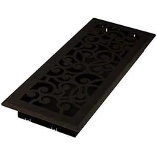 New Imperial RG3356 Wonderland Decorative Floor Register 4 x 12" Bronze Age