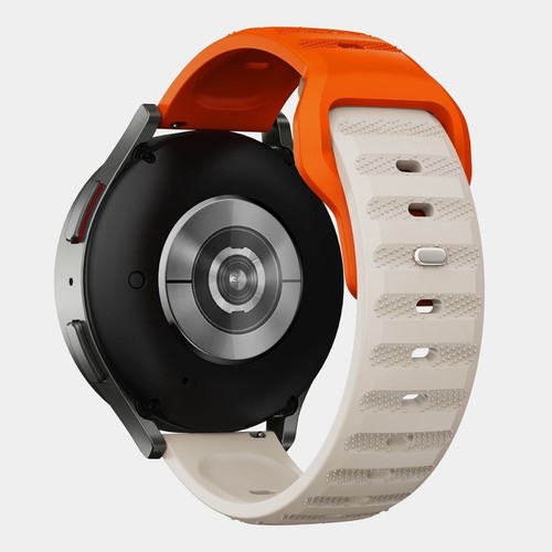 Strap For Samsung Galaxy Watch 6 5 4 Backbuckle Square Pin Sports Silicone Band - Zdjęcie 18 z 32
