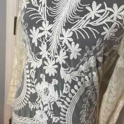 Honey Punch SZ MED-White long sleeve Lace dress-(no under slip) BOHO CHIC!! | eBay Honey Punch SZ MED-White long sleeve Lace dress-(no under slip) BOHO CHIC!! | eBay