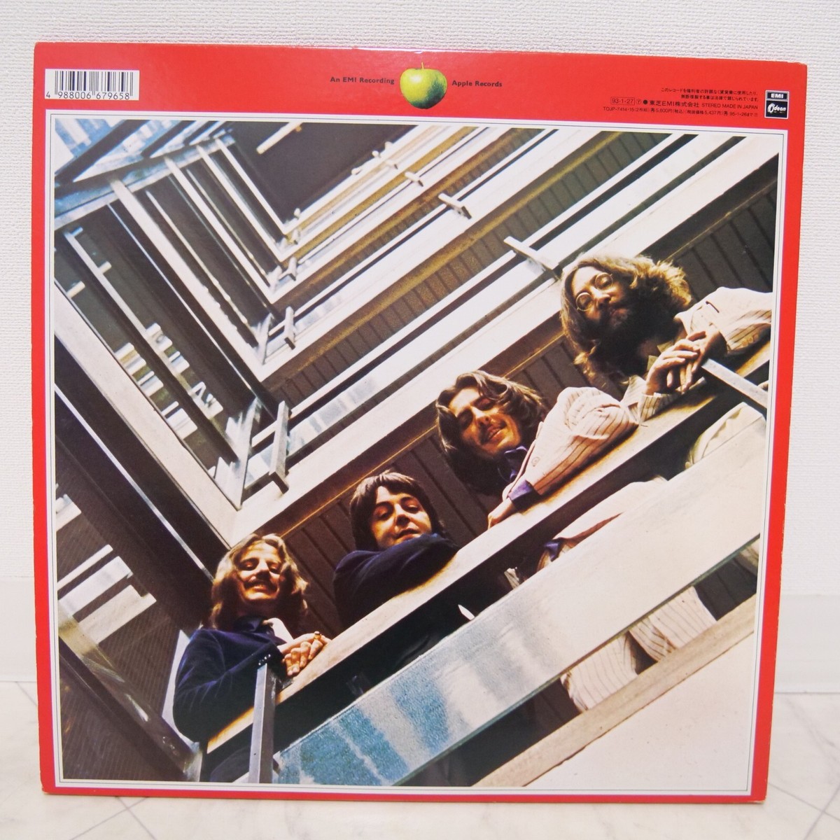 BEATLES / 1962-1966 JAPAN ISSUE DOUBLE LP TOJP7414-5 W/OBI, INNER
