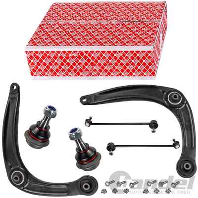 FEBI QUERLENKER+KOPPELSTANGE VORNE passend für PEUGEOT 3008 308 CITROEN C4 II