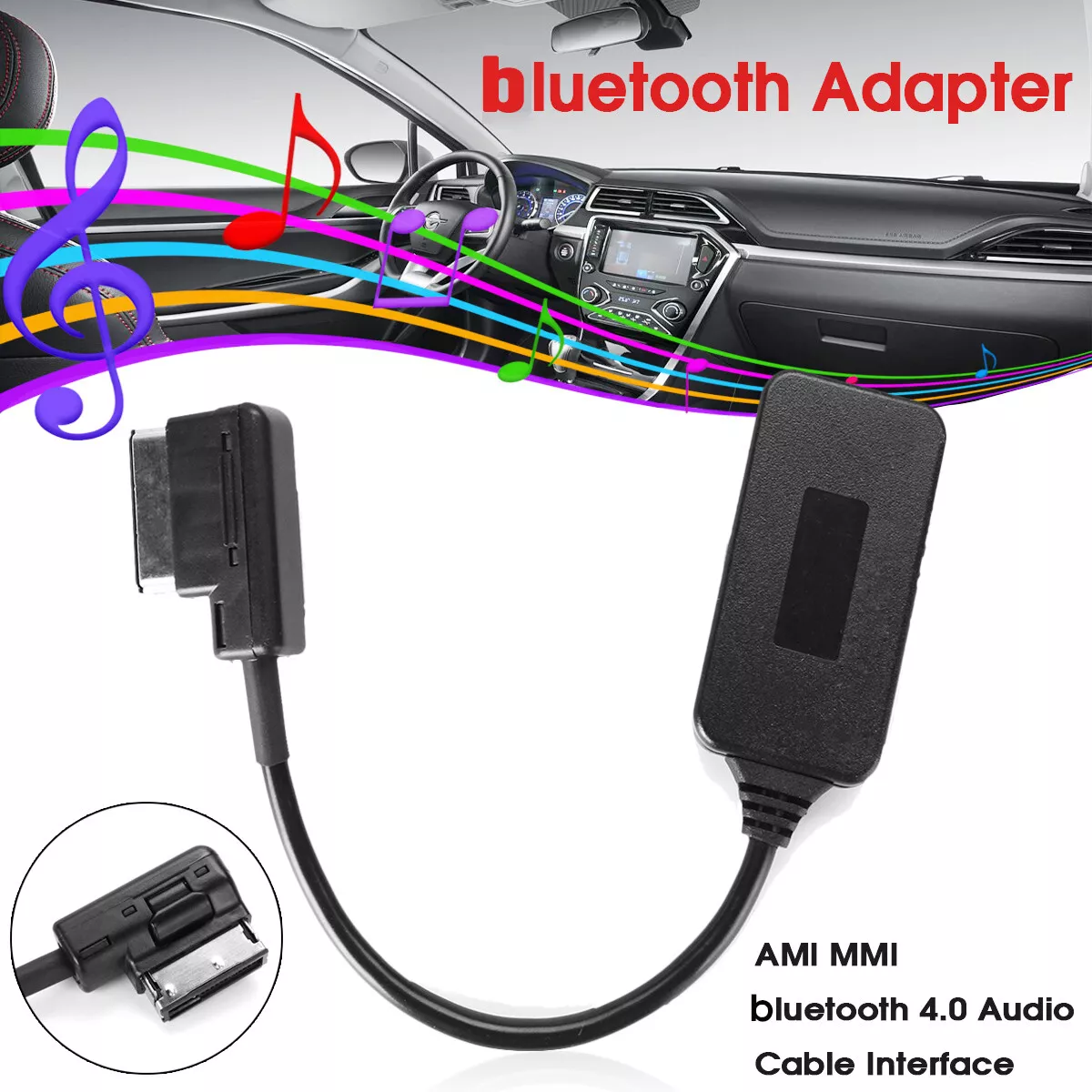 BT bluetooth Music Stream Adapter Kabel f r Mercedes Multi Media