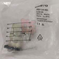festo PEV-1/4-WD-LED-24 164274 PEV-1/4-WD-LED-24 spot stock New 1PCS