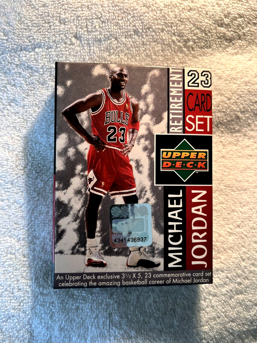 レア90S UPPERDECK JORDAN RETIREMENT CARD レア90S UPPERDECK JORDAN
