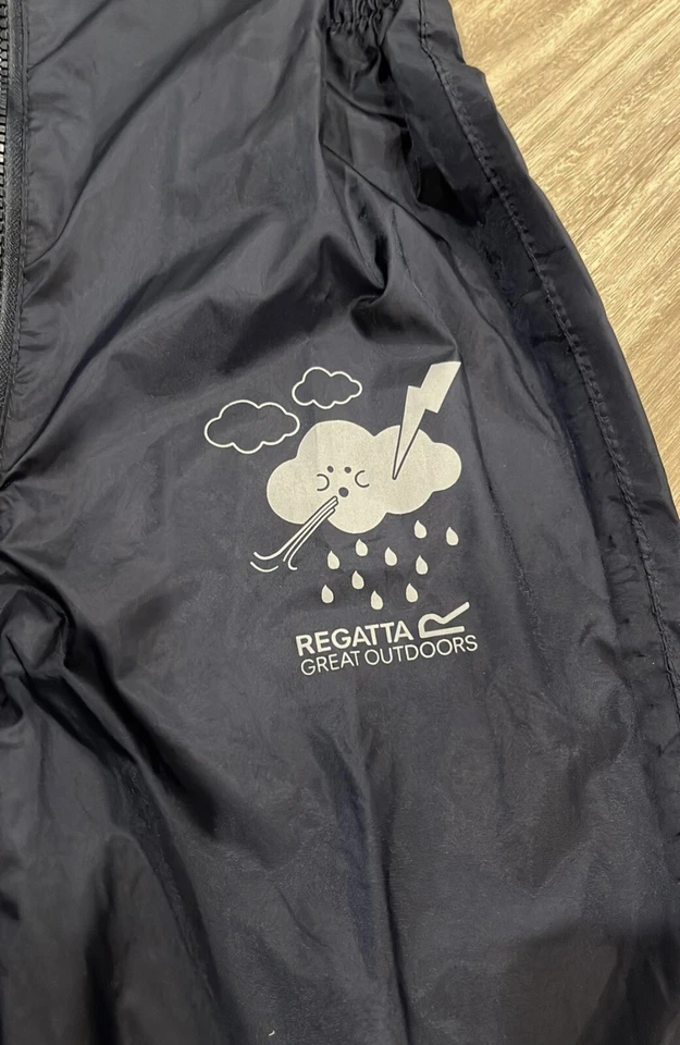 Traje de cuerpo completo resistente a la intemperie para niños Regatta 18-24 meses Foto 2 de 4