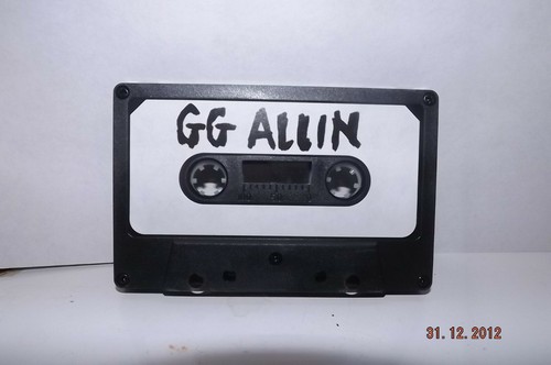GG Allin & The Jabbers - "X" 4-song cassette collector's - Picture 4 of 5