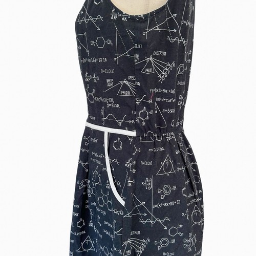 Retrolicious x Modcloth Women's Black Dress Size Medium Retro Chemistry Math (4) - Picture 9 of 12