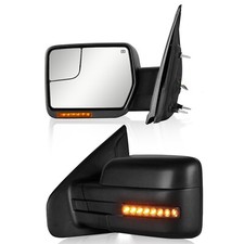 Sannoer Ford F150 Side Mirrors 2004-2014 Towing Mirror with Dynamic Turn Sign...