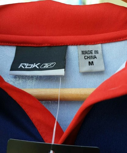 Reebok XXXX Gold English Team Beach Cricket Shirt Neu mit Etikett Größe M. Selten. - Bild 8 von 9