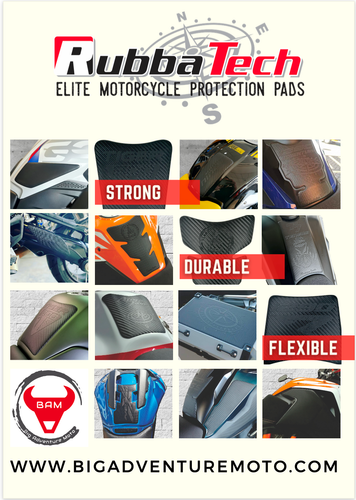 RubbaTech Yamaha tank pad for Yamaha sports motorcycle (Mk II ) - bonus bundle - Picture 5 of 5
