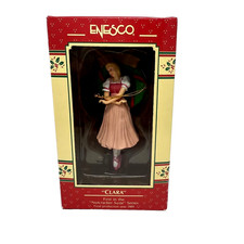 Vintage Christmas Ornament 1989 Clara Nutcracker Series Ornament