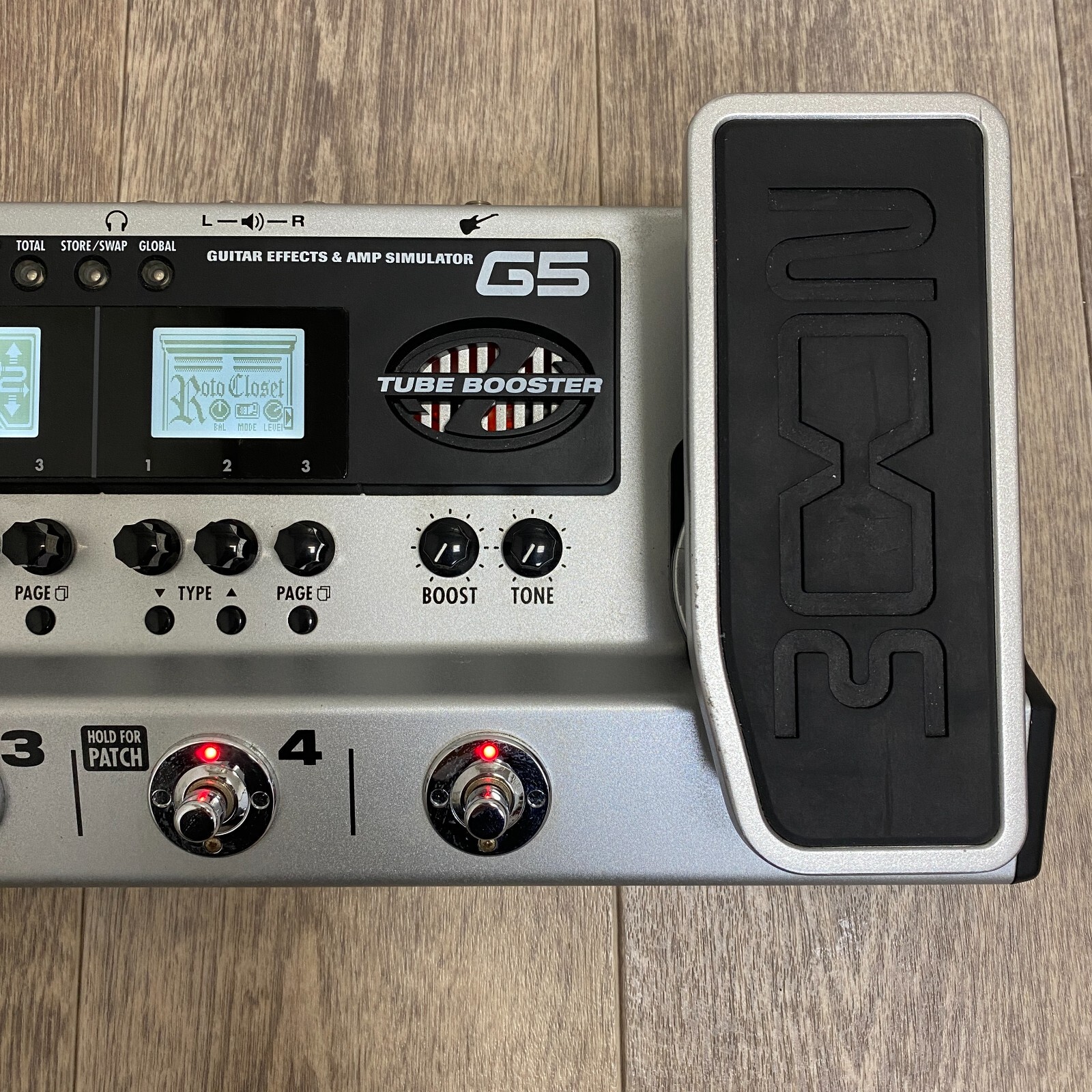 ZOOM G5 MultiEffects Electric Guitar Pedal Used Product Tested With AC