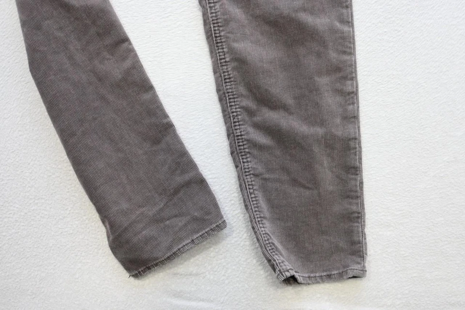Silver Denim Brown Corduroy Pants Stretch Skinny Taper Flat Womens Size 29 x 31 - Image 3 of 4