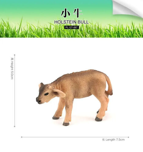 Hochwertige Actionfigur Simulation Tiere Modell realistisches Design Rind Kuh - Bild 20 von 36