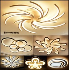 LED Lampen Lichtfarbe & Helligkeit einstellbar Fernbedienung Deckenleuchte A