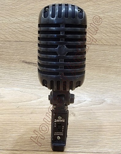 Professional Dynamic Vintage Classic Mic Old Retro Style Metal Grill Microphone. - Bild 2 von 8