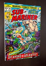 Prince Namor SUB-MARINER #62 (Marvel Comics 1973) -- Bronze Age -- VF