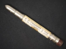 K.G. Lindquist & Son Clothing Furnishings Kingsburg California Bullet Pencil