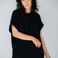 Mango Viscose Tunic Blouse oversized SZ S