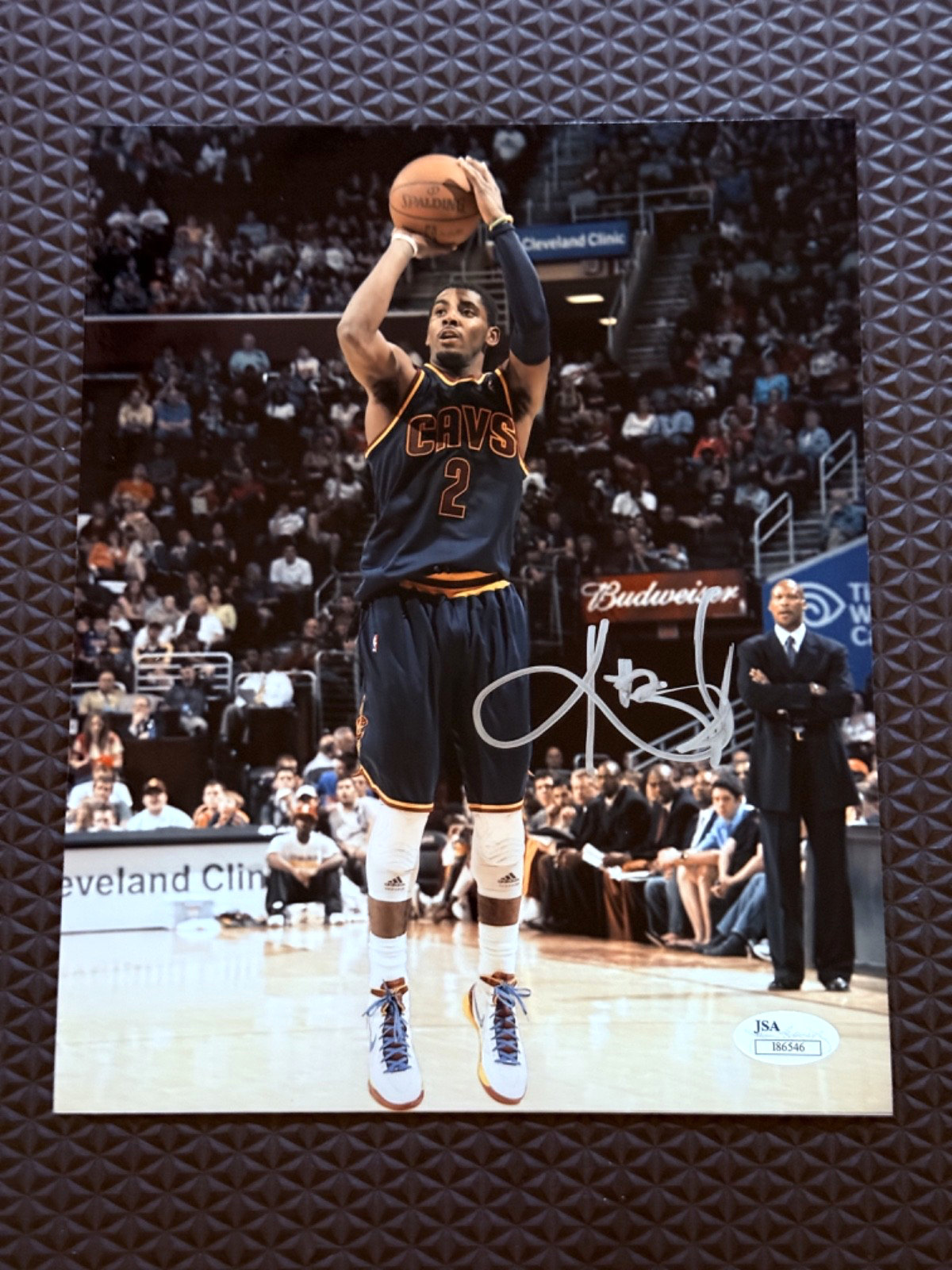 Kyrie Irving Autographed Signed Cleveland Cavaliers 8x10 Photo Cavaliers JSA 