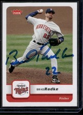 2006 Fleer - Brad Radke #357 Signed Autographed Card