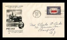 Dr Jim Stamps 5c Poland Occupied Nations Series ArtCraft First Day Cover
