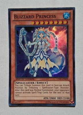 YuGiOh - Blizzard Princess - CT09-EN009 - Super Rare Holo - LP
