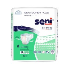 Unisex Adult Incontinence Brief Seni  Super Plus X-Large Disposable Heavy Absorb