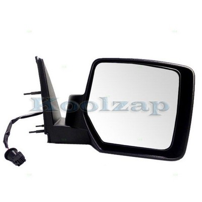 For 2007-2011 Nitro Front Right Mirrors Black Plastic Q