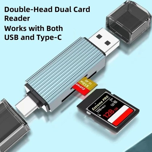 6 in 1 Card Reader USB3.0 to Type C Micro Universal OTG Adapter Multifunctional - Picture 9 of 12