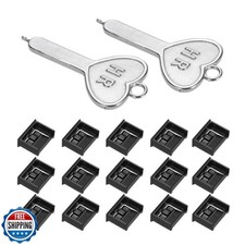 MECCANIXITY 15 Port Blocker Locking USB Port/Dust PC Blocker with