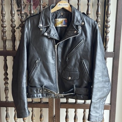 SCHOTT NYC Perfecto VTG 1985-1990 Black Leather Motorcycle Biker SCHOTT NYC Perfecto VTG 1985-1990 Black Leather Motorcycle Biker