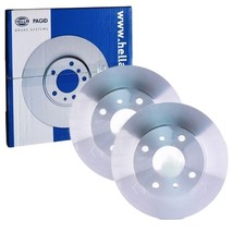2x HELLA PAGID BREMSSCHEIBEN Ø257mm VORNE passend für INFINITI G20 NISSAN 200SX 