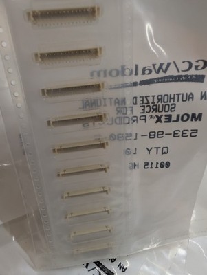 Lot of 10 Molex 53398-1590 PicoBlade 15-Pin Vertical SMT Headers 1.25mm NOS