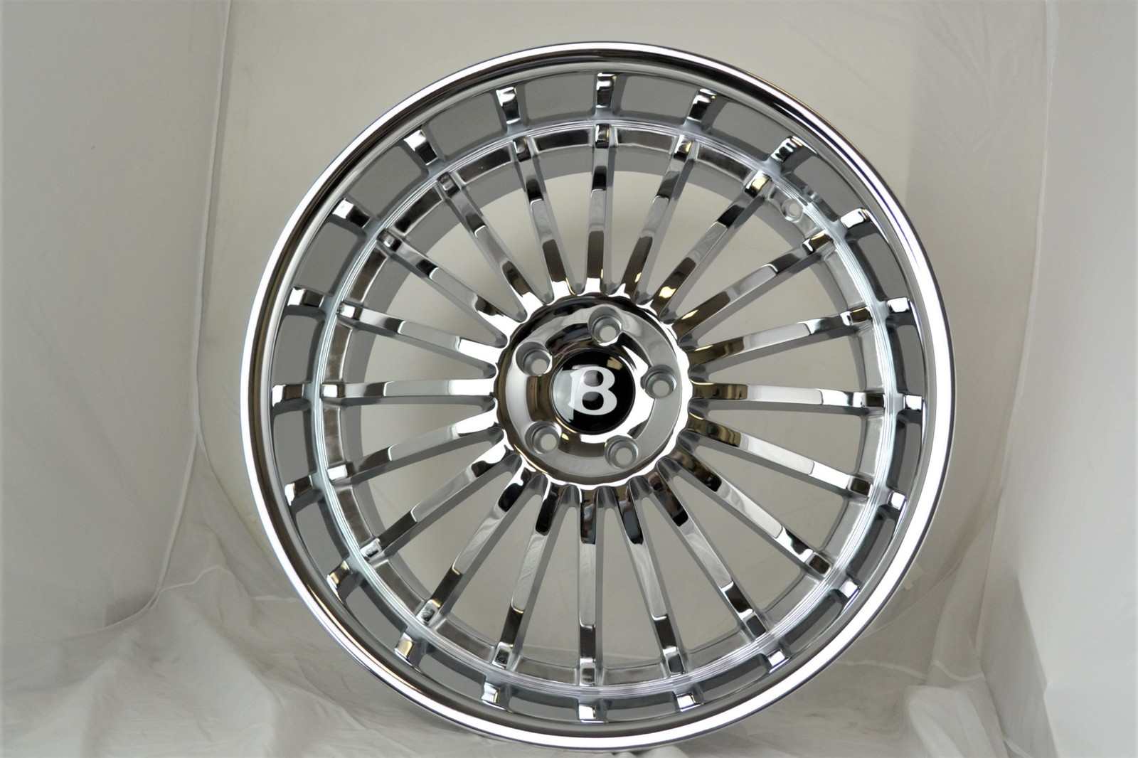 22-inch Premium Chrome Wheels for Bentley GT GTC Flying Spur GTX59 5x112 Lugs