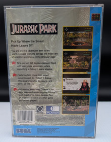 Jurassic Park Sega CD 1993 CIB Complete in Case w/ Manual and Registration Card