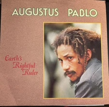 Augustus Pablo - Earth's Rightful Ruler LP Message 1983 Reggae Dub Roots EX