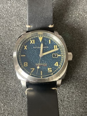 Spinnaker Hull California Blue Dial / Leather | Blue Dial 42mm Japanese Automati