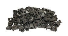 RackGold® Black 12-24 Cage Nuts 100 Pack - USA Made