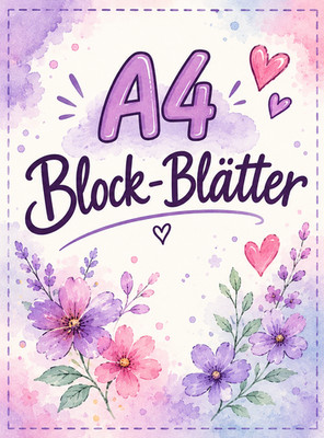 Diddl Block-Blätter DIN A4 - Frisch vom Block (Nr. 13-103)