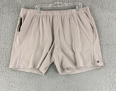 Public Rec Flex Shorts Mens Size 42 Gray Pull On Drawstring Casual Lightweight