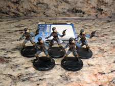 WOTC Star Wars Miniatures - Old Republic Recruit 2 - 5 Figures w/ Cards