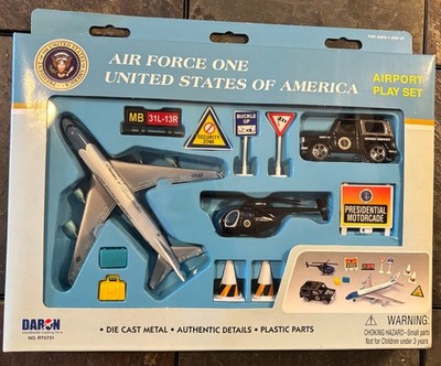 AIRFORCEONE PLAYSET 12 Piece AF1 PRESIDENTIAL CHIDRENS PLAYSET - NEW!