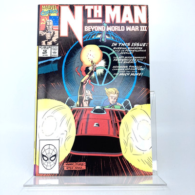 Nth Man - Issue No. 12 - May 1990 - Marvel Comics - D1168
