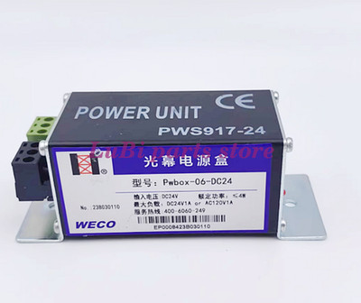 QTY:1 Power Unit PWS917-24 Elevator Light Curtain Power Box Pwbox-06-DC24 24V