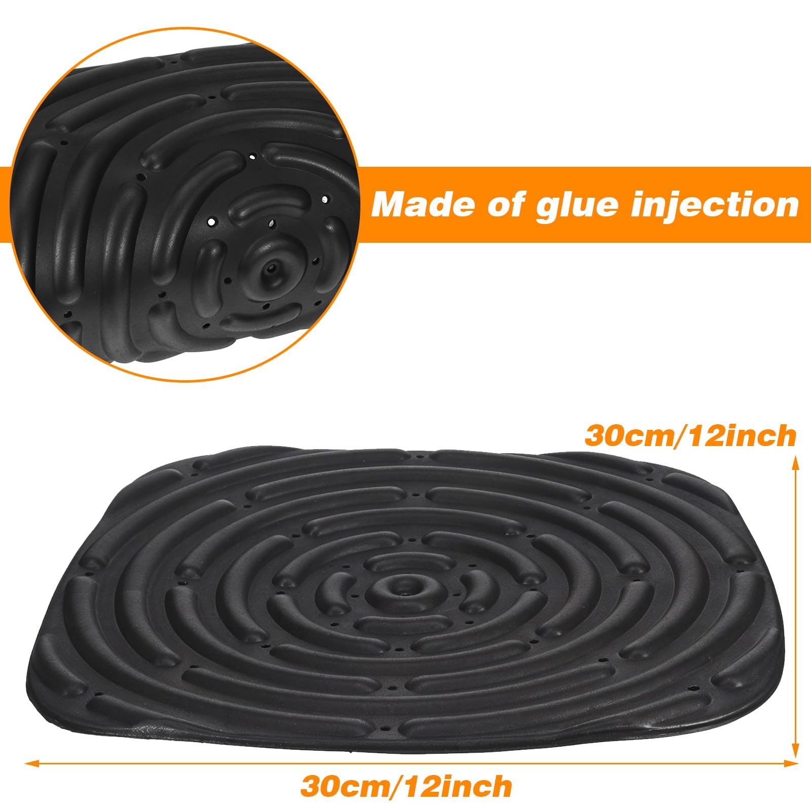 6 Pack Washable Nesting Pads for Chicken Boxes and Coops, 12 x 12 Inch Bedding