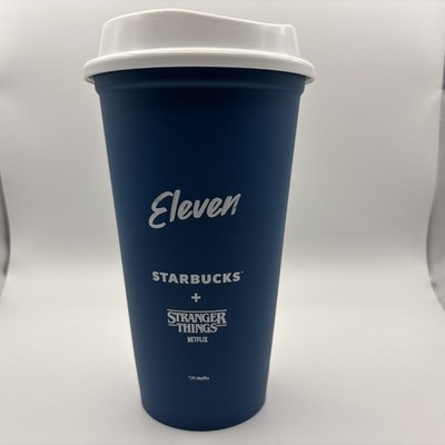 Eleven - Stranger Things x Starbucks 16 oz Hot Reusable Tumbler - Eleven- NEW 
