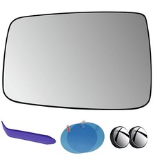 Driver Side Mirror Glass Compatible with RAM 1500 2009-2018, RAM 1500 Classic