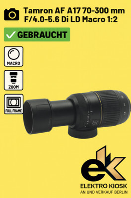    Tamron AF A17 70-300 mm F/4.0-5.6 Di LD Macro 1:2 Foto Kamera Objektiv Nikon